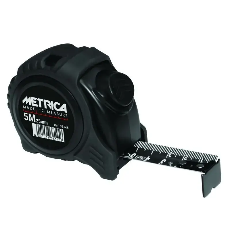 Mètre ruban autobloquant all black 3m à 8m – METRICA Nouvelle Collection