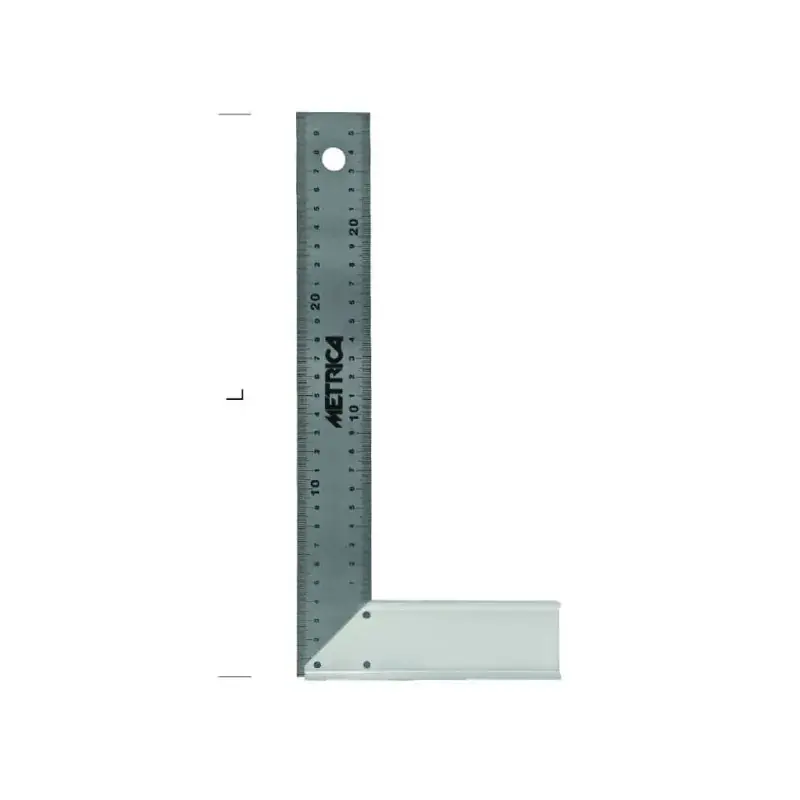Nouvelle Collection Equerre de menuisier en inox L300 mm – METRICA