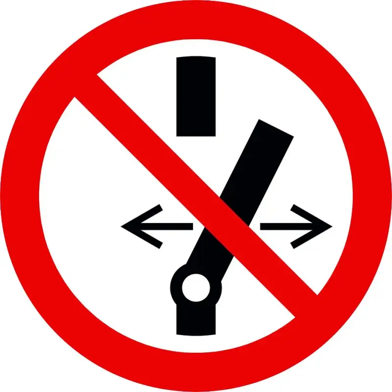 Retour Gratuit Panneau de signalisation travaux sur véhicules hybrides et électriques Ne pas allumer KS TOOLS 917.3897