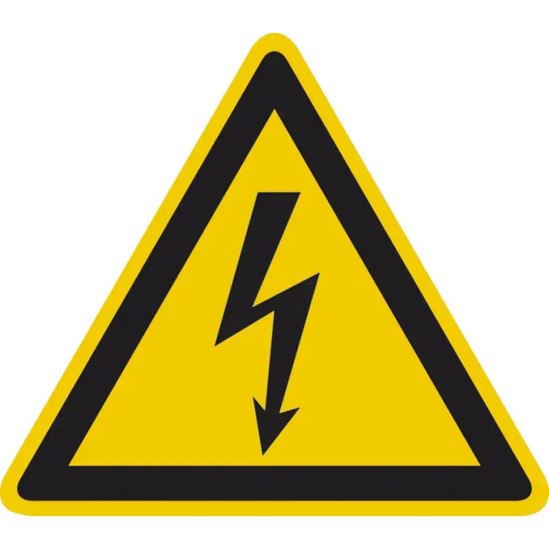 Panneau de signalisation travaux sur véhicules hybrides et électriques Tensions électriques KS TOOLS 917.3898 Authentique