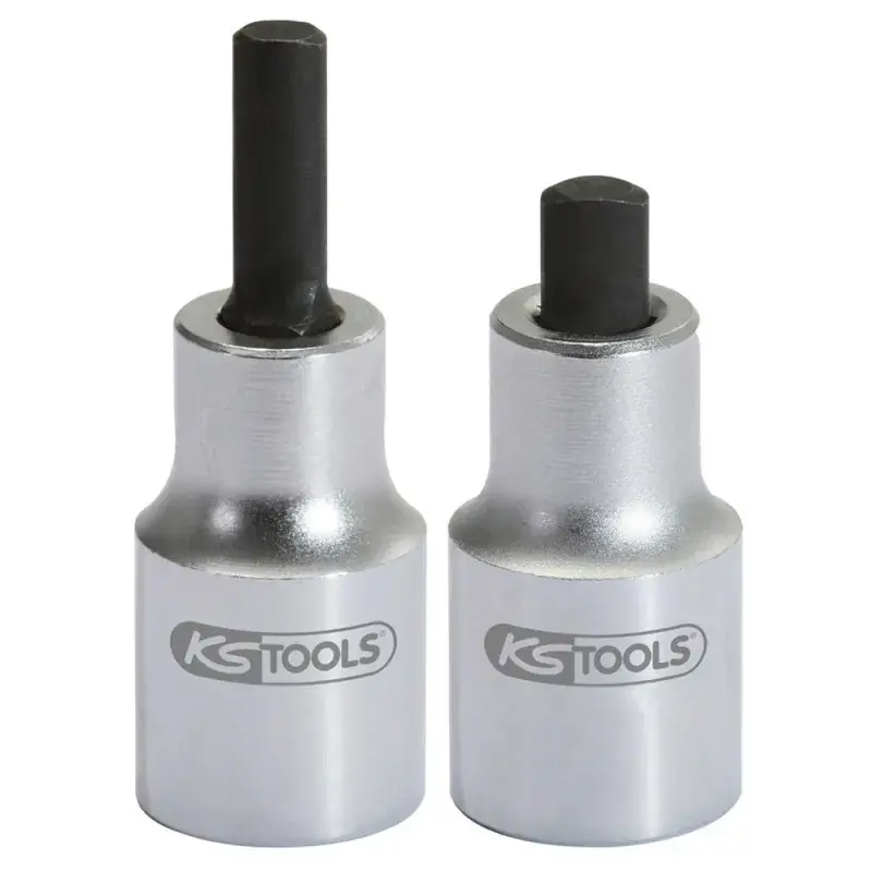 Populaire Jeu de 2 douilles tournevis 6 pans pour jambes de force, 1/2" KS TOOLS 150.9490