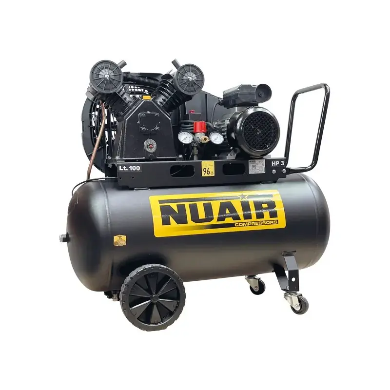 Soldes Compresseur d‘air à piston 3 CV, 100 L NUAIR 142810NU