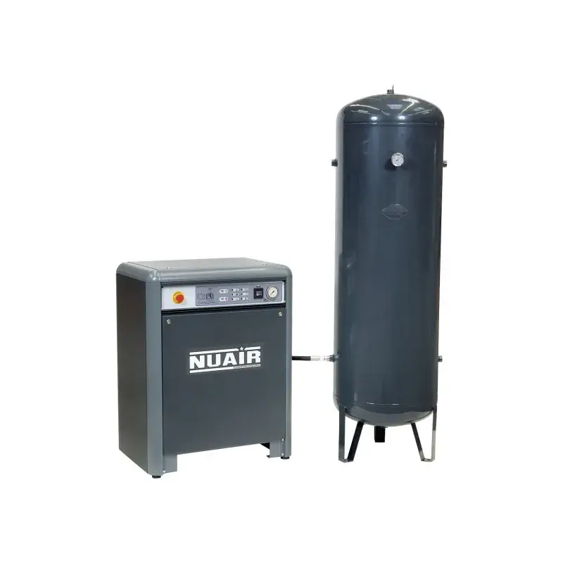 Acheter En Ligne Compresseur d‘air à piston insonorisé marche lente 7.5 CV, 500 L, 400 tri NUAIR 104230CNU