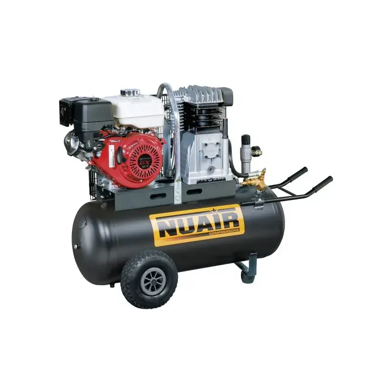 Commande En Gros Compresseur d‘air à moteur thermique 5.5 CV, 100 L NUAIR 149020NU
