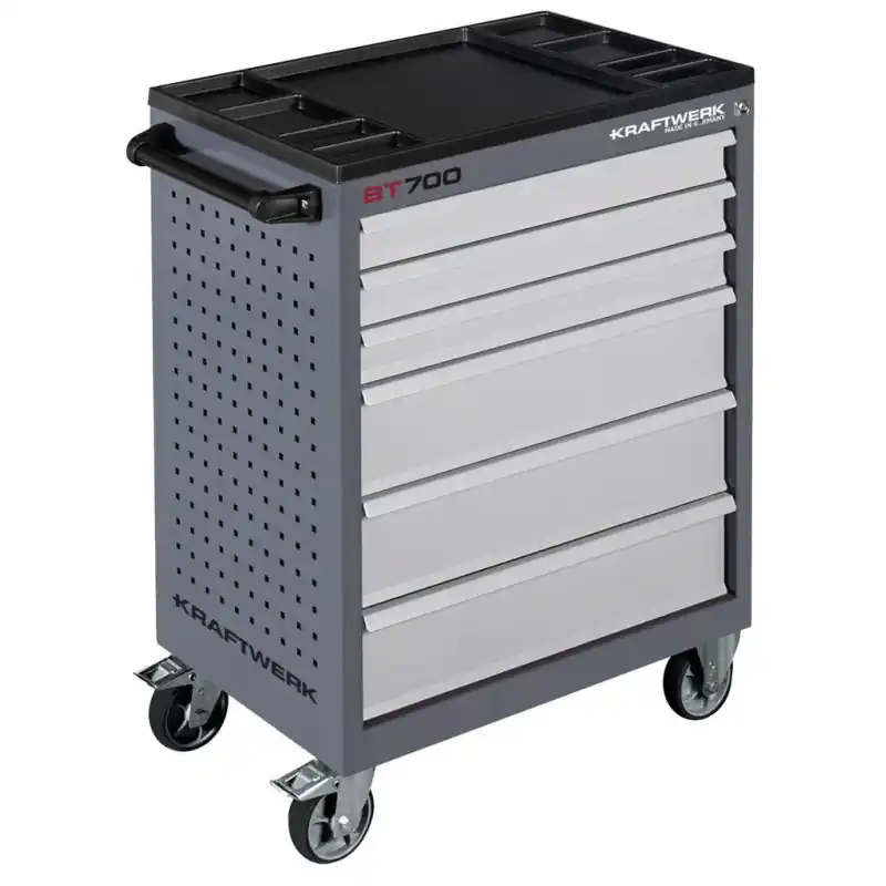 Servante d‘atelier 6 tiroirs BT700 KRAFTWERK - 101.116.100 Vente Directe