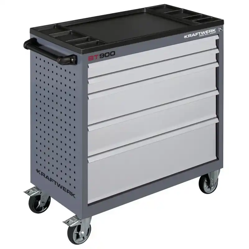 Servante d‘atelier 5 tiroirs BT900 KRAFTWERK - 101.215.100 Jusqu'à Épuisement Des Stocks