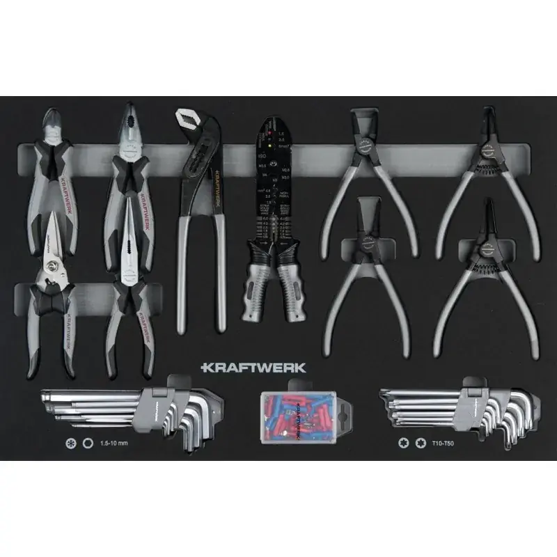 Retour Gratuit Module de pince BASIC LINE, 78 pièces - KRAFTWERK 105.102.110
