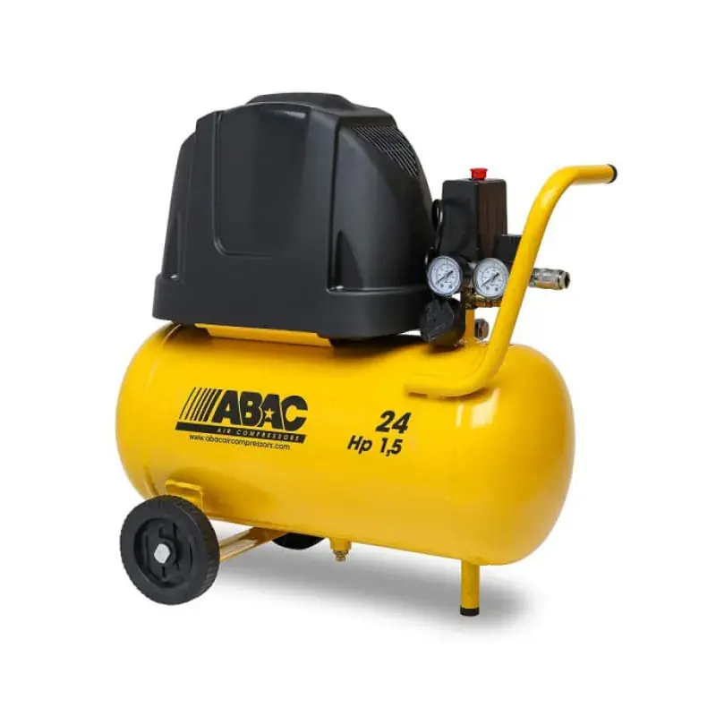 Prix Cassé Compresseur d‘air à pistons Pole position B15 Baseline, 230V monophasé, 24 L, 1.5 Cv, 8 Bar - ABAC 1129100009
