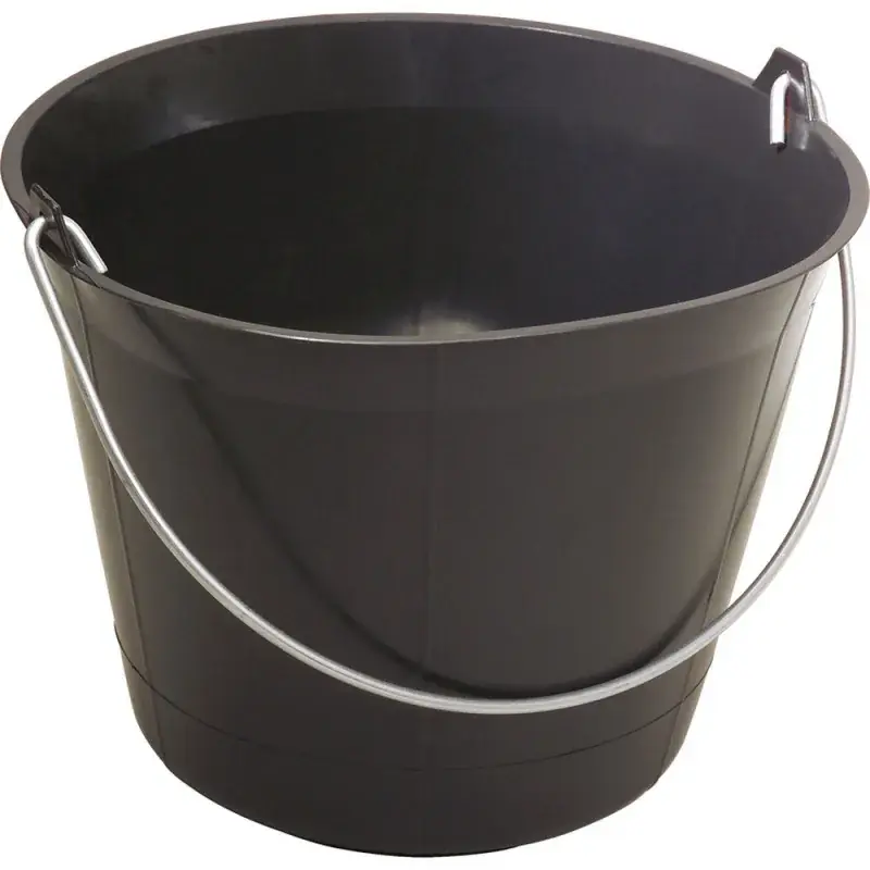 Quantité Limitée Seau de maçon plastique noir - 11L KS TOOLS 140.0036