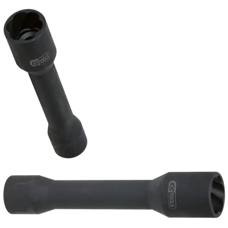 DOUILLE SPÉCIALE ÉCROUS ABÎMÉS 1/2‘‘, 17 MM - KS TOOLS 913.1291 Offre Limitée
