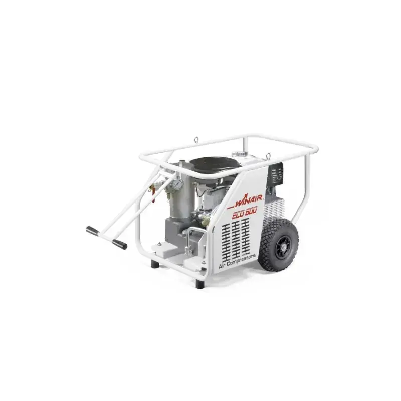 Super Prix Compresseur d‘air à vis essence démarrage manuel ECO 800 HDM, 9CV, 6/7 bar – NUAIR 209007NU