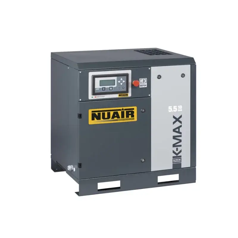 Compresseur d‘air à vis à entraînement direct K-MAX 7.5CV, 10 bar - NUAIR 250810IE3NU Promotion
