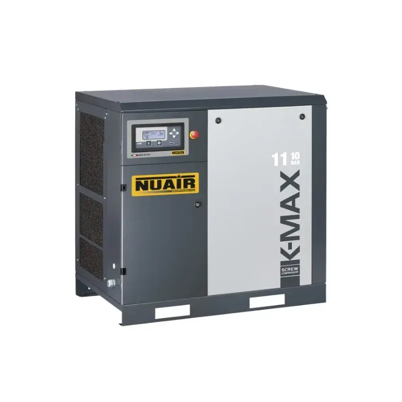Compresseur d‘air à vis à entraînement direct K-MAX 15CV, 10 bar - NUAIR 251610IE3NU Achat Immédiat