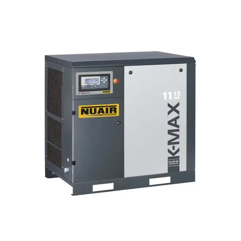 Compresseur d‘air à vis à entraînement direct K-MAX 15CV, 11 kW, 13 bar - NUAIR 251613IE3NU Usine Directe