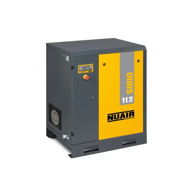 Achat Immédiat Compresseur d‘air à vis SIRIO 15CV, 10 bar – NUAIR 245510IE3NU