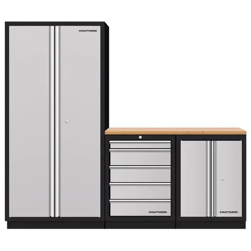 Must-Have Mobilier d‘atelier 3 éléments combi-standard MOBILIO - KRAFTWERK 3964K-H25S