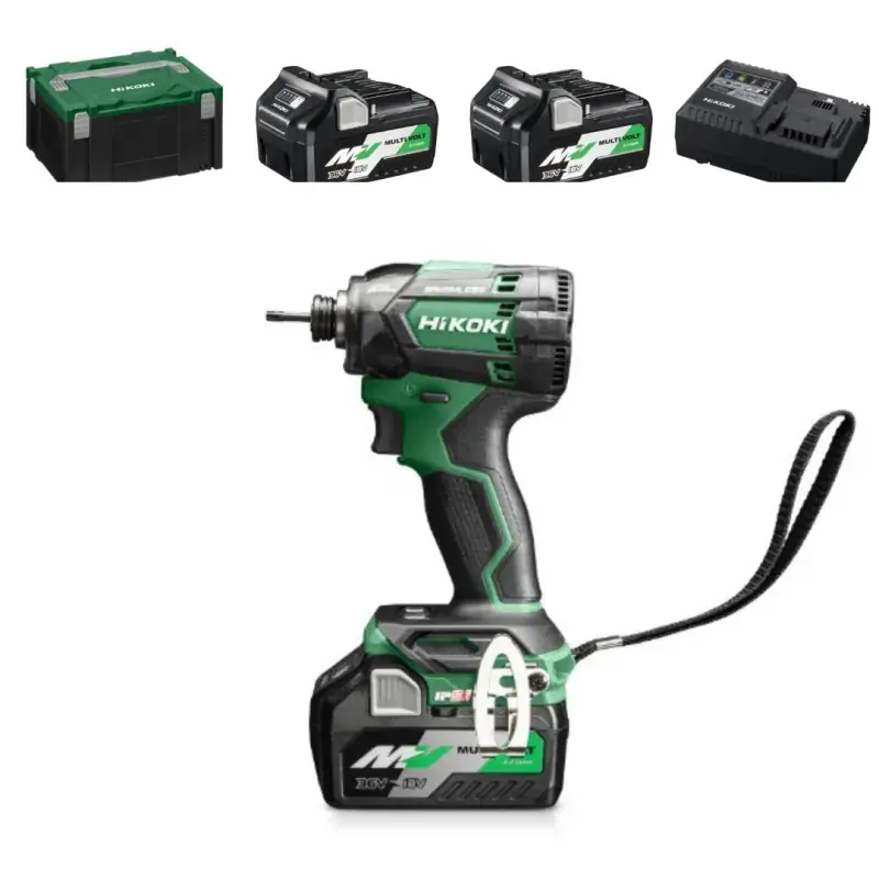 Visseuse à choc 18 V 5,0 Ah 210Nm HIKOKI – WH18DCWRZ Certifié