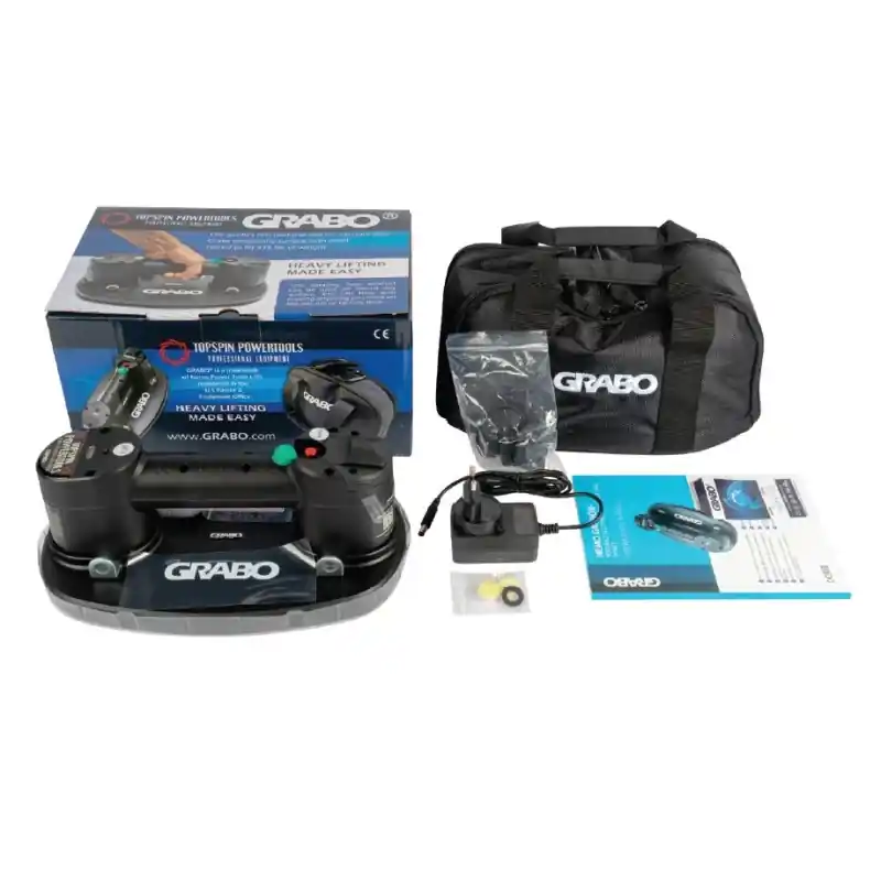 Ventouse électrique Kit Plus avec housse de transport GRABO – NG1002 Expédié Aujourd&rsquo;hui