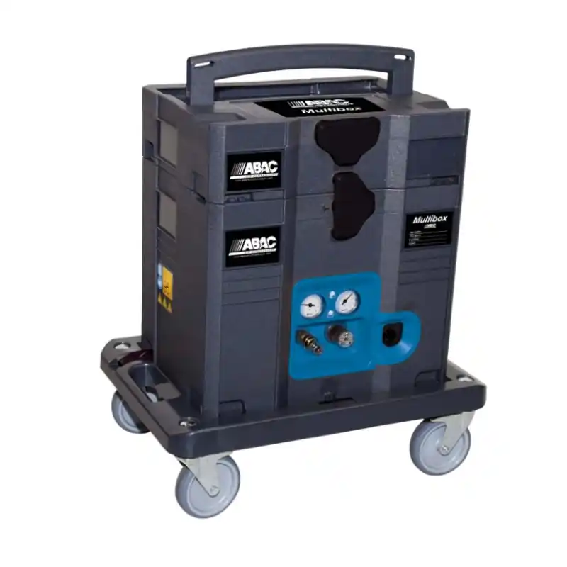 Compresseur d‘air à piston 6L 1.5 CV 8 BAR Multibox Comby ABAC 4116001304 Livraison Express
