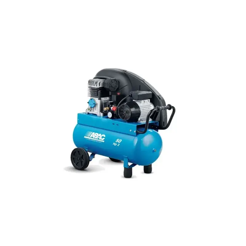 Compresseur d‘air à piston 50L 2 CV 10 BAR PRO A29B 50 CM2 ABAC 4116028002 Certifié