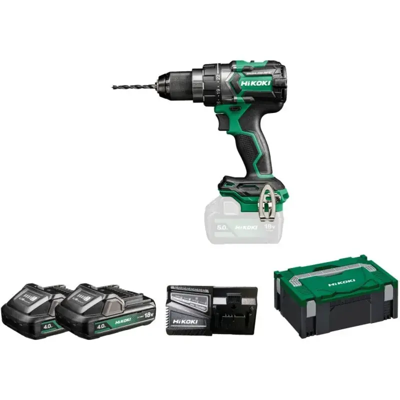 Perceuse Visseuse 18 V 4.0 Ah 140 Nm HIKOKI - DS18DCWHZ Retour Gratuit