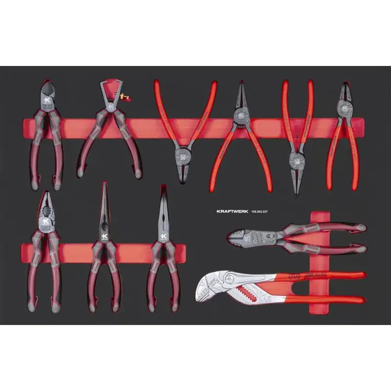 PRO LINE EVA Set de pinces 11 pièces 60x40 KRAFTWERK 105.502.027 Usine Directe