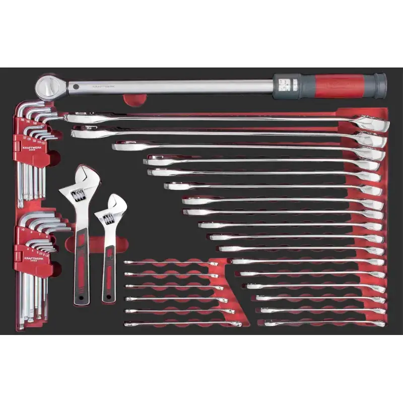 PRO LINE EVA Clés mixtes clés dynamométriques 44 pièces 60x40 KRAFTWERK 105.502.028 Nouveauté