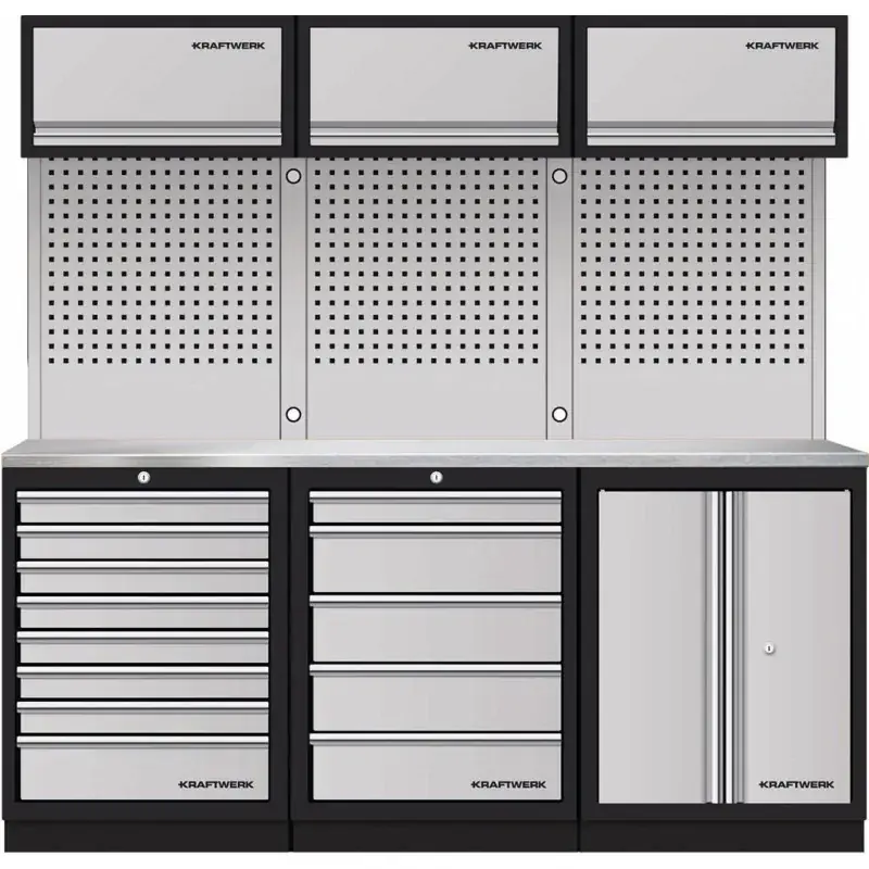 Prix Réduit Mobilier d‘atelier 3 éléments MOBILIO KRAFTWERK 3964K-85S-K3IX