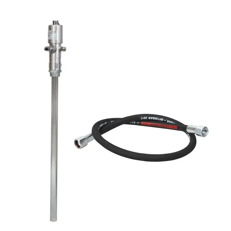 Authentique Pompe a huile 3 1 pneumatique+flexible futs 180-220kg CLAS HU 0639N