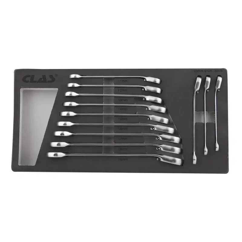 Bon Plan Insert cles mixtes a cliquet reversible 8-19mm (12 pcs) CLAS OS 4020