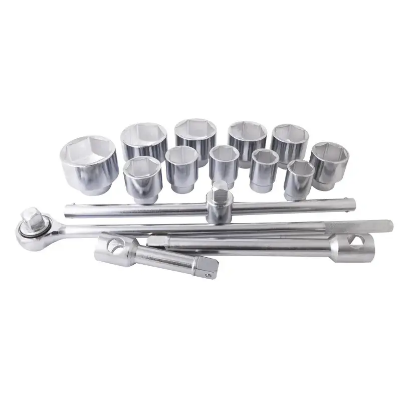 Promotion Coffret cliquet+douilles 6 pans 1" 36-80mm (15 pcs) CLAS OM 2354BL