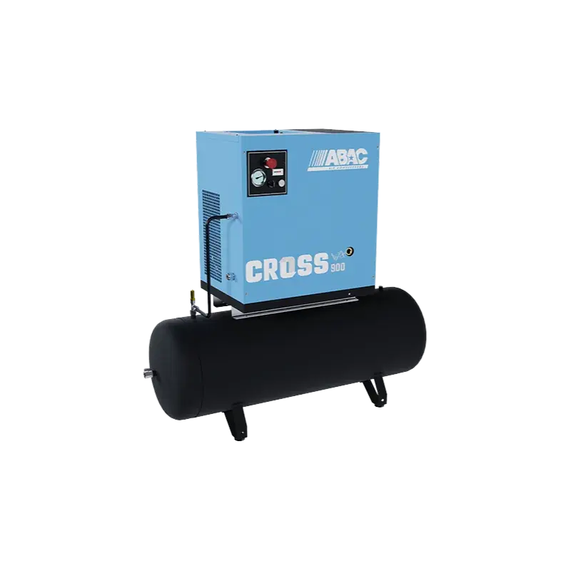 Super Prix Compresseur d‘air à vis silencieux, vitesse variable, 51m3/h, 10CV, 400v Tri, 10bar, réservoir 200L Abac – 1839025641