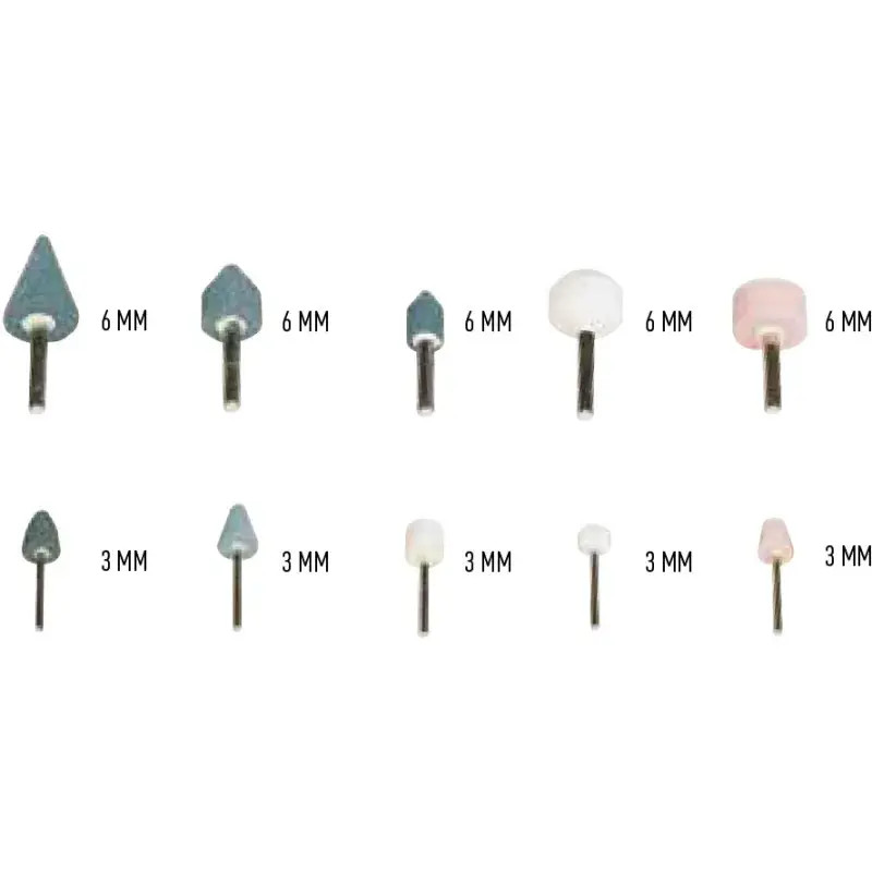 Marque Meule Sur Tiges – Jeu De 10 Sam Outillage Ra1040Set