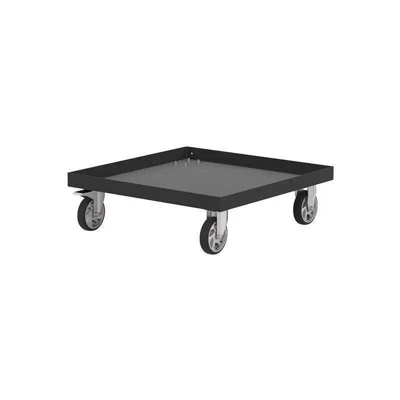 Plateau A Roulettes D125mm 2 Pivotantes 1 Frein Sam Outillage - Etab-Plr Commander Maintenant