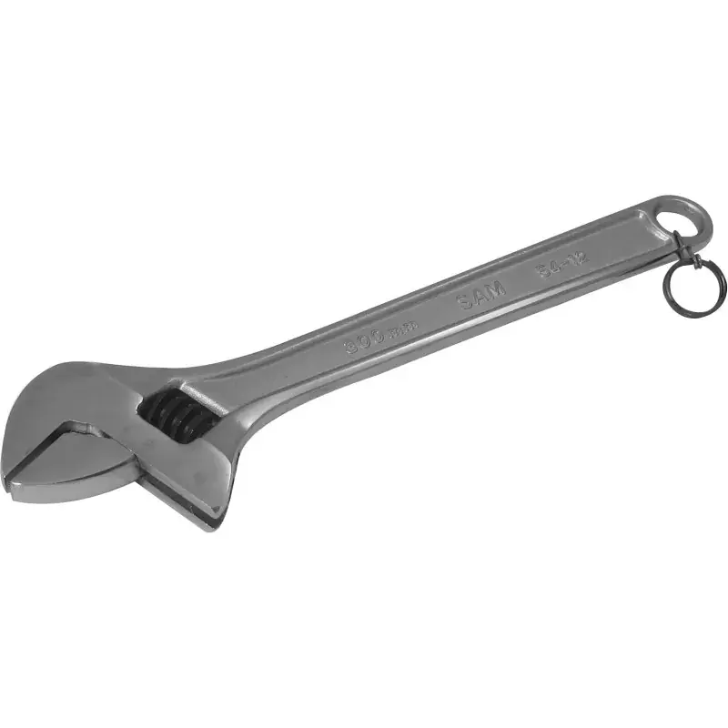 Cle A Molette Chromee Avec Clip Inox Fme Sam Outillage Offre Du Jour