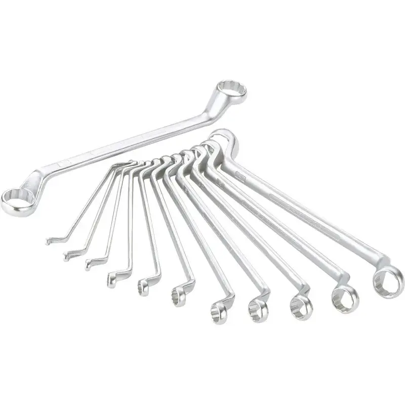 Offre Du Jour Cle Polygonale Contre-Coudee En Mm - Jeu De 12 (Avec 24X27) SAM Outillage - 105-J12