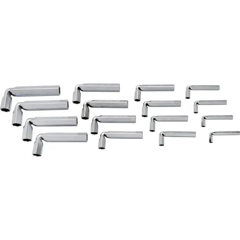 Marque Cle En Tube Coudee De 8 A 24 Mm - Jeu De 16 SAM Outillage - 86-J16