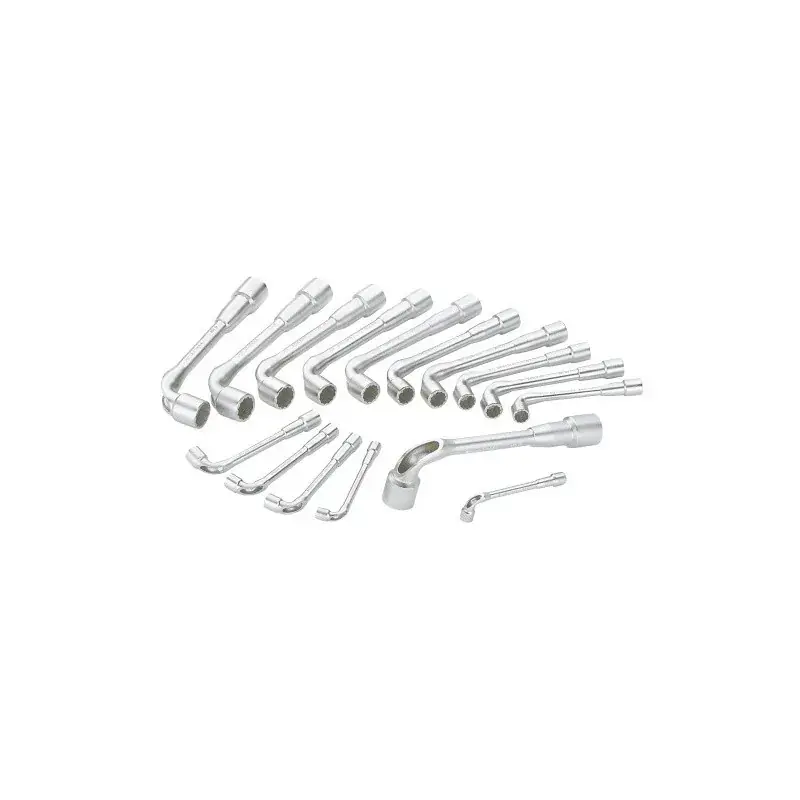 Offre Limitée Cle A Pipe Debouchee Polie 6/12 Pans En Mm - Jeu De 16 SAM Outillage - 93-SDJ16