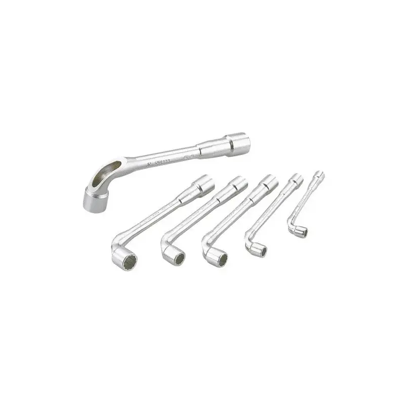 Populaire Cle A Pipe Debouchee Polie 6/12 Pans En Mm - Jeu De 6 SAM Outillage - 93-SDJ6