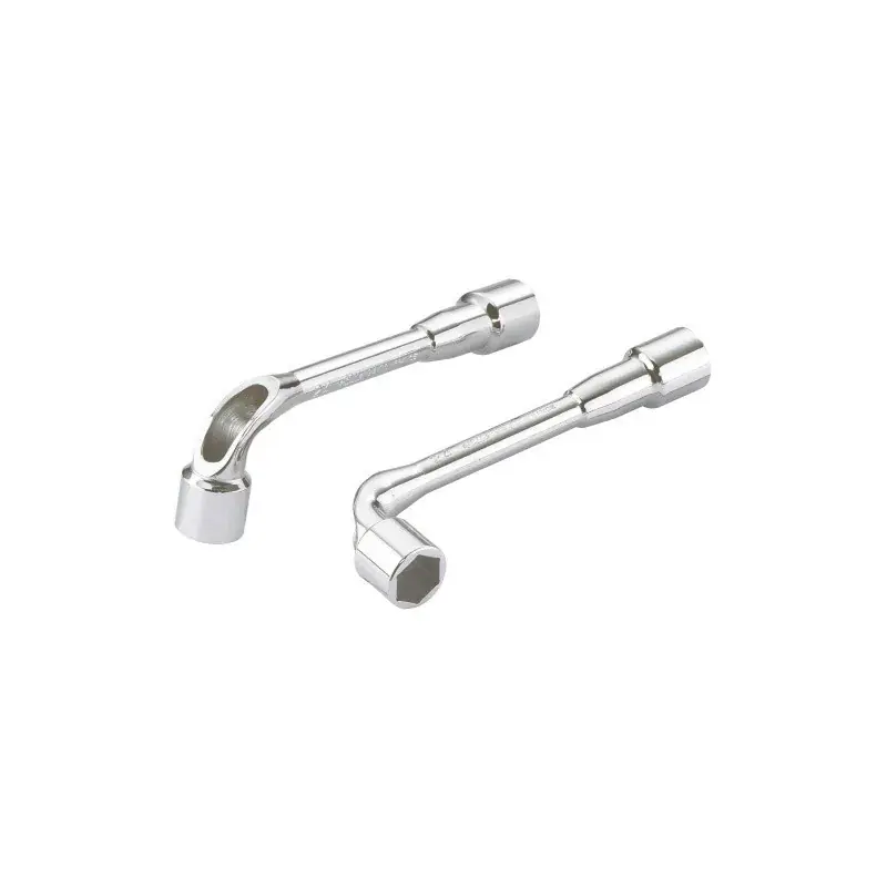 Cle A Pipe Debouchee 6/6 Pans De 7 A 17 Mm - Jeu De 6 SAM Outillage - 94-J6 Retour Gratuit