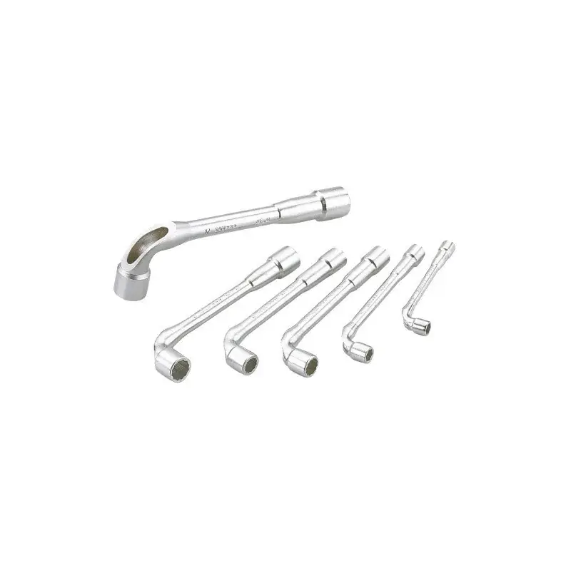 Promotion Cle A Pipe Debouchee Polie 6/6 Pans De 7 A 17 Mm – Jeu De 6 SAM Outillage – 94-SDJ6
