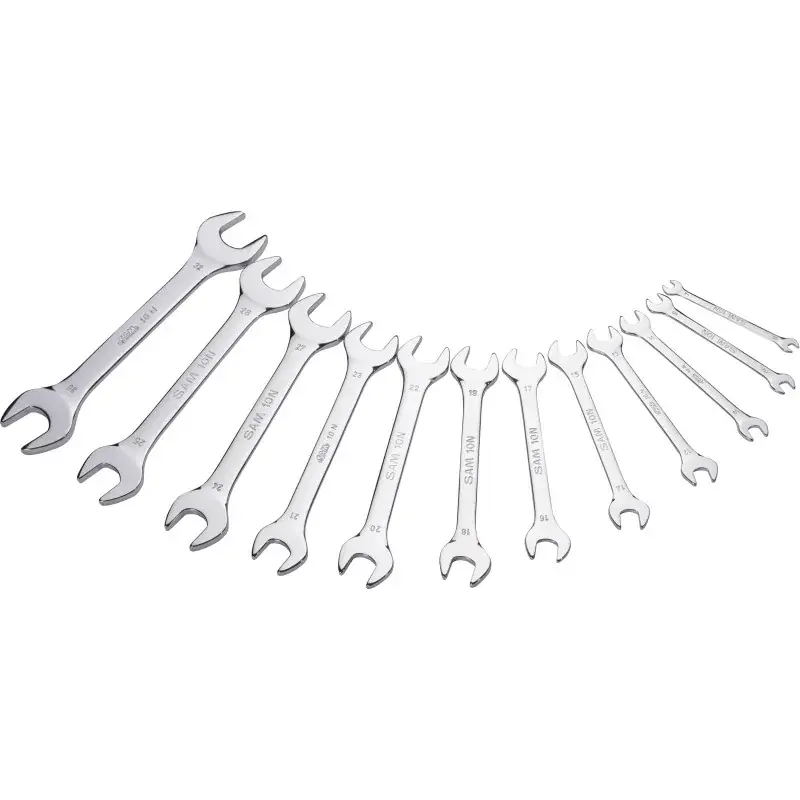 Promotion Saisonnière Cle A Fourche En Mm – Jeu De 12 SAM Outillage – 10N-J12DP