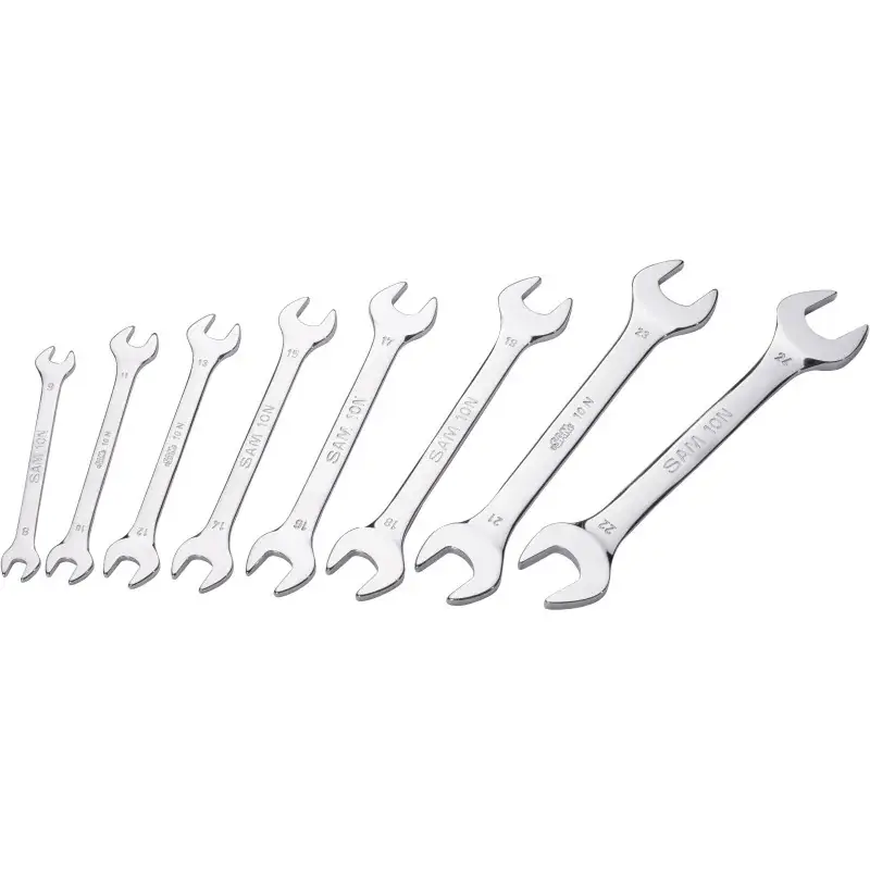 Achetez Aujourd&rsquo;hui Cle A Fourche En Mm – Jeu De 8 De 6 A 24 Mm SAM Outillage – 10N-J8P