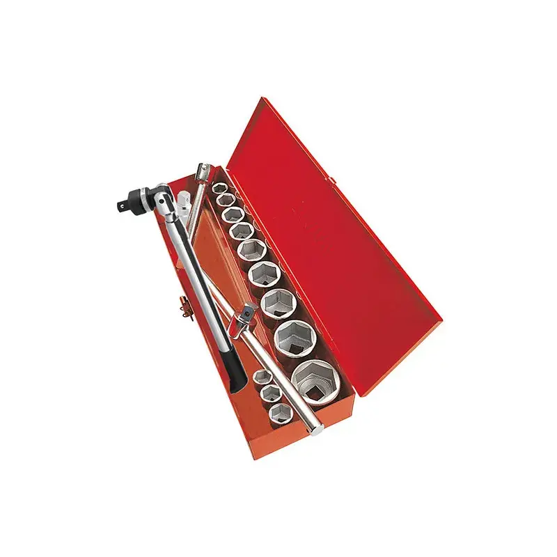 Coffret Douilles Et Accessoires 3/4‘‘ - Cliquet Telescopique SAM Outillage - 78-CHC16 Haute Qualité