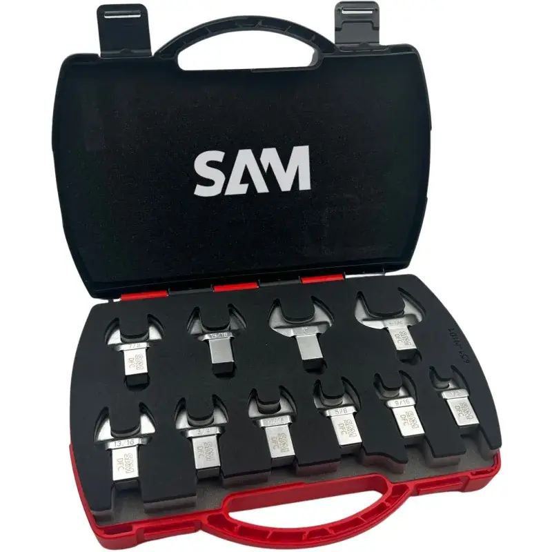 Livraison Express Embout Dynamometrique 14X18 A Fourche En Pouce - Coffret 10 SAM Outillage - DFC-J10P