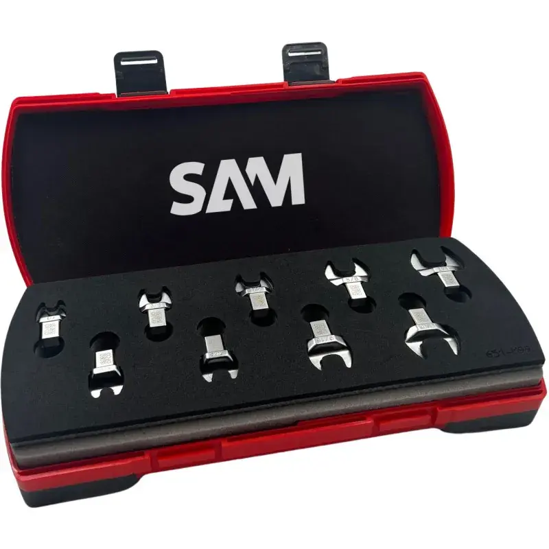 Retour Gratuit Embout Dynamometrique 9X12 A Fourche En Pouce - Coffret De 9 SAM Outillage - DFC0-J9P