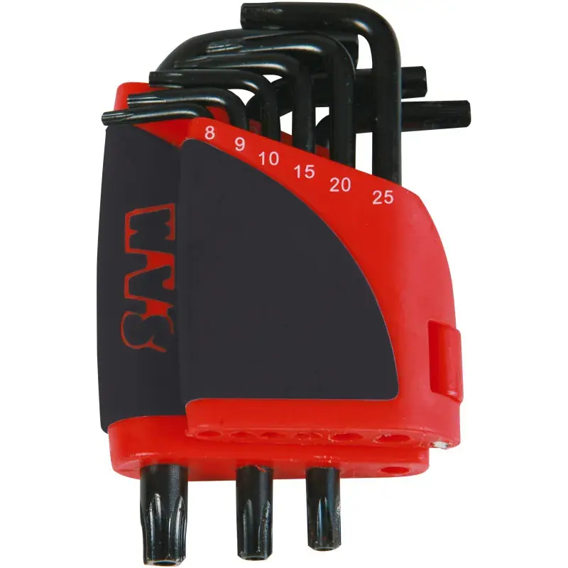 Ratelier 9 Cles Males Courtes Resistorx 8 A 40 SAM Outillage - 59-R9A Usine Directe