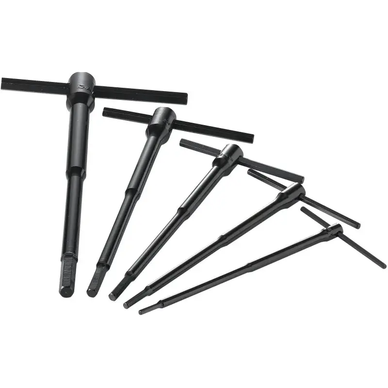 Cle Male En T 6 Pans De 3 A 8 Mm - Jeu De 5 SAM Outillage - 62-CTJ5 Super Prix