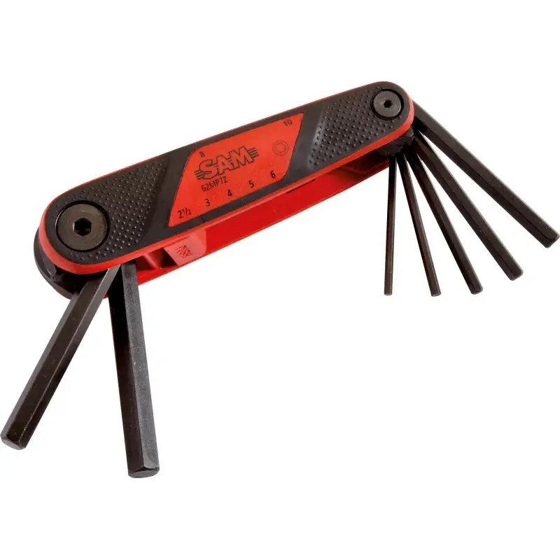 Monture Bi-Matiere Automatique De 7 Cles Males 2,5 A 10 Mm SAM Outillage - 62-MP7 Pas Cher