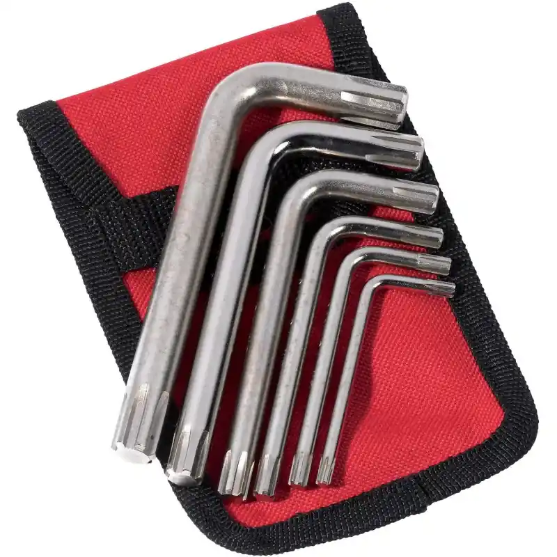 Usine Directe Cle Male Pour Empreinte A Creneaux – Trousse De 6 SAM Outillage – 64-TR6